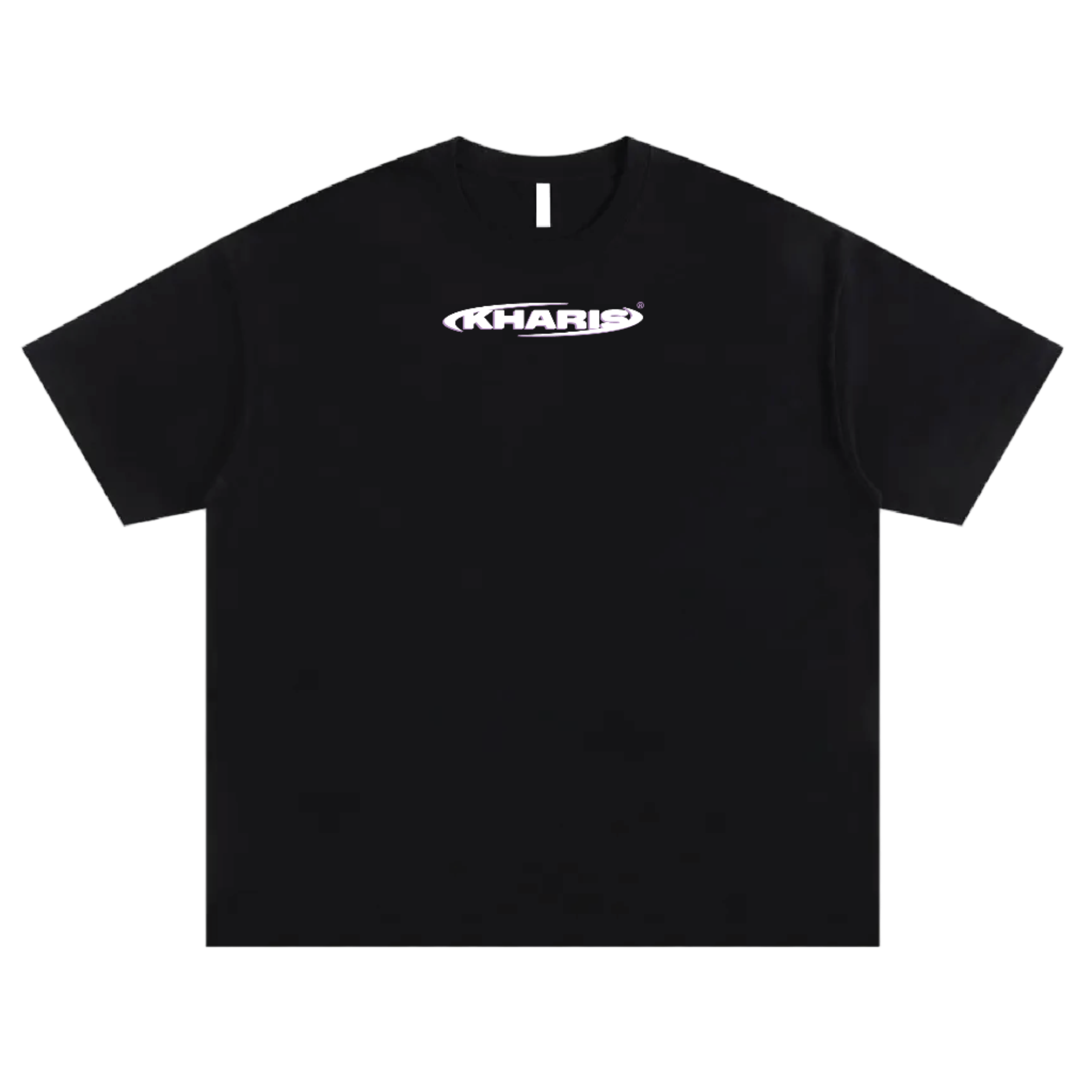 "GRACE OF GOD" Black Boxy Tee